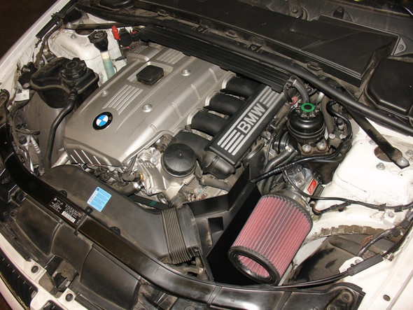 Injen 08-09 128i E82 / 07-09 328i E92 / 2006 330i E92 3.0L 6 Cyl. (Includes Heat Shield) Black Short SP1121BLK