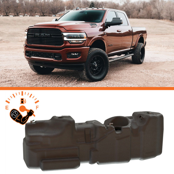 Titan Fuel Tanks 13-24 RAM 2500/3500 Cummins Crew Cab Short Bed 52 Gallon XXL Mid-Ship Fuel Tank 7030113
