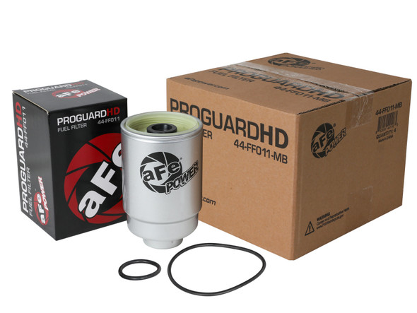 aFe ProGuard D2 Fluid Filters Fuel F/F FUEL GM Diesel Trucks 01-16 V8- 6.2L 6.5L (td) 44-FF011-MB