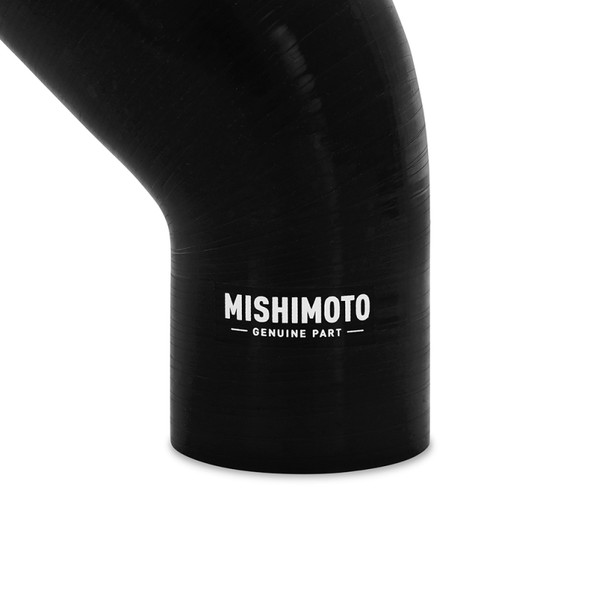 Mishimoto Silicone Reducer Coupler 45 Degree 2.25in to 3in - Black MMCP-R45-22530BK
