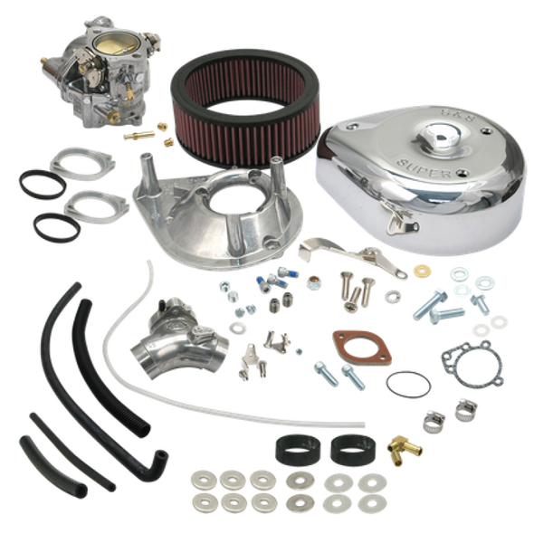 S&S Cycle 84-92 BT Models Super E Carburetor Kit 11-0407