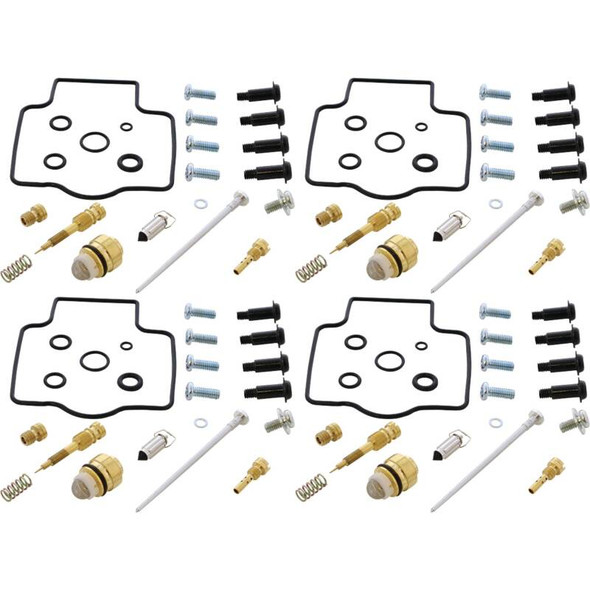 All Balls Racing 1990 Kawasaki ZX1100C Ninja ZX11 Carburetor Rebuild Kit 26-1720