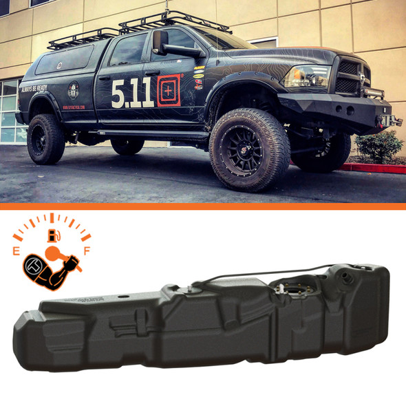 Titan Fuel Tanks 13-24 RAM 2500/3500 Cummins Crew Cab Long Bed 55 Gallon XXL Mid-Ship Fuel Tank 7030313
