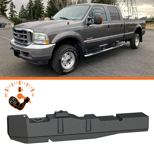 Titan Fuel Tanks 99-07 Ford F-250/F-350 PowerStroke Crew Cab Long Bed 67 Gallon XXL Mid-Ship Tank 7020399