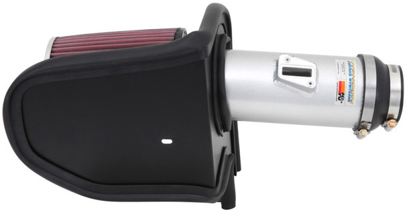 K&N 13-14 Honda Accord 3.5L V6 69 Series Typhoon Air Intake System - Silver Cold Air Intake Kit 69-1212TS