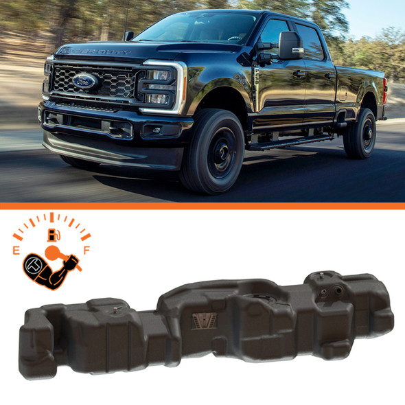Titan Fuel Tanks 17-24 Ford F-250/F-350 PowerStroke Crew Cab Long Bed 65 Gallon XXL Mid-Ship Tank 7020317