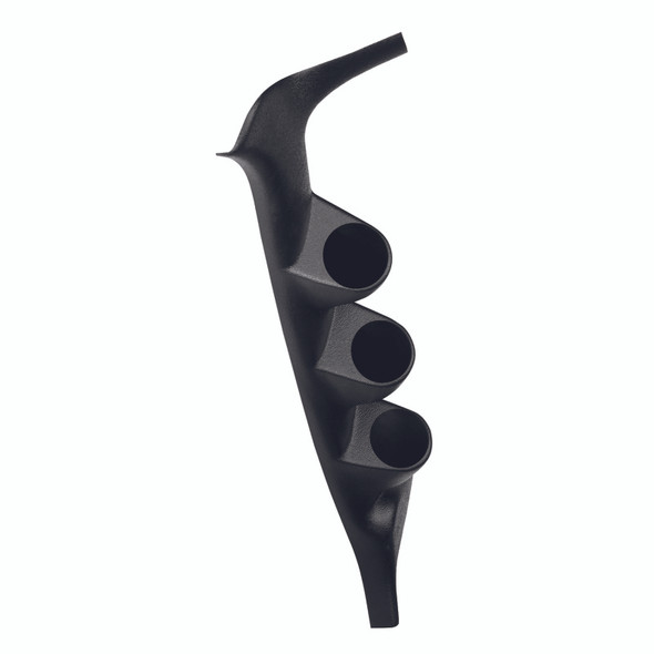 Autometer 92-97 Ford F Series (exc 97 F-150) Triple Pillar - Black 17303
