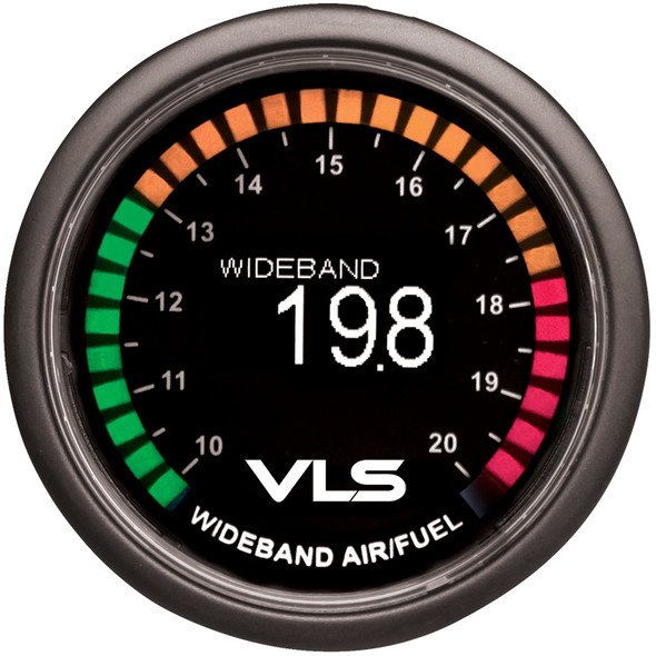 Revel VLS 52mm 10.0:1-20.0:1 AFR Digital OLED Wideband Air/Fuel Ratio Gauge 1TR1AA005R