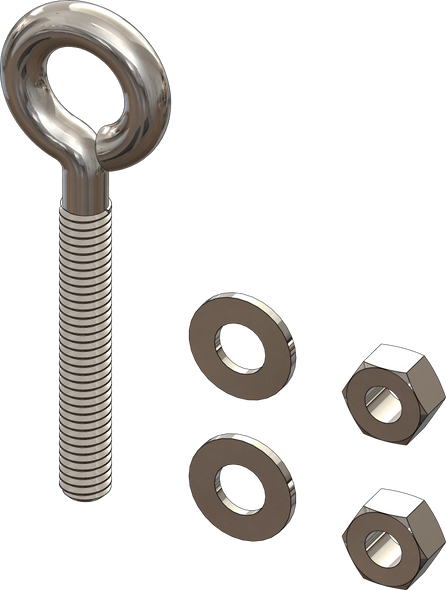 KFI Plow Spring Hardware Kit - One Side HK-197
