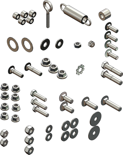 KFI Manual Lift Hardware Kit HK-101