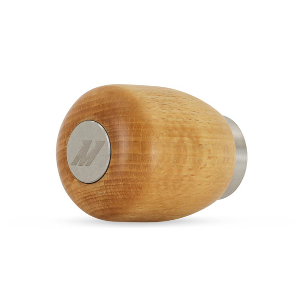 Mishimoto Short Steel Core Wood Shift Knob - Beech MMSK-WD-SBE