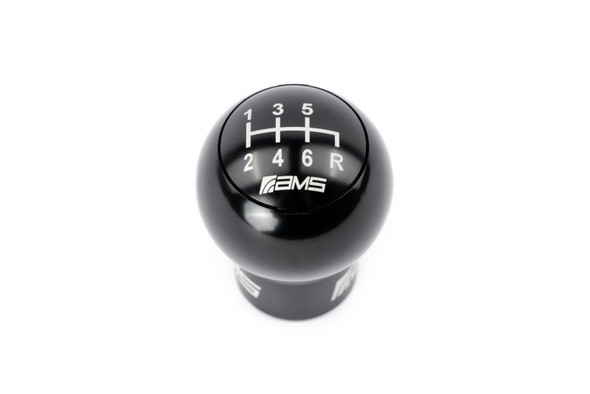 AMS Performance Subaru WRX/STi 6-Speed Billet Shift Knob (Incl Red, Black, & Gunmetal Cap) AMS.50.06.0002-1