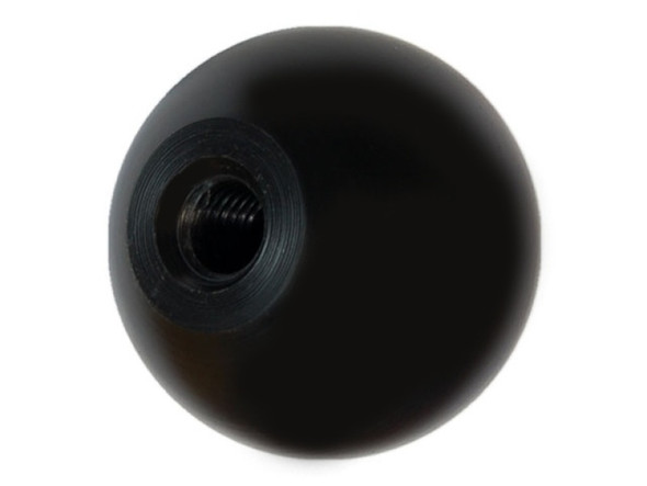 Torque Solution Delrin 50mm Round Shift Knob: Universal 10x1.25 TS-UNI-107