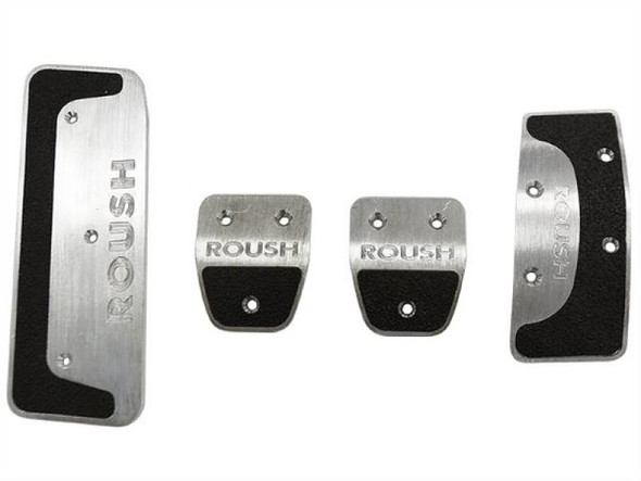 Roush 2015-2023 Ford Mustang 4-Piece Performance Pedal Kit 421908