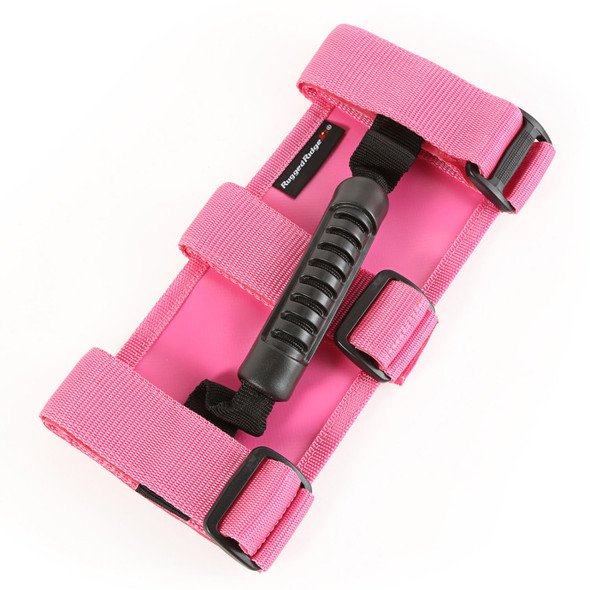 Rugged Ridge Ultimate Grab Handles Pink 55-20 CJ/Jeep Wrangler /JT 13505.01