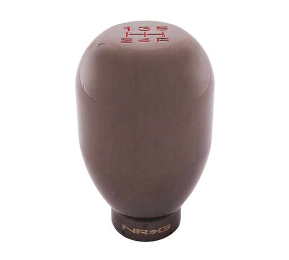 NRG Universal Shift Knob 42mm - Heavy Weight 480G / 1.1Lbs. - Black Chrome (5 Speed) SK-100B/CH-W