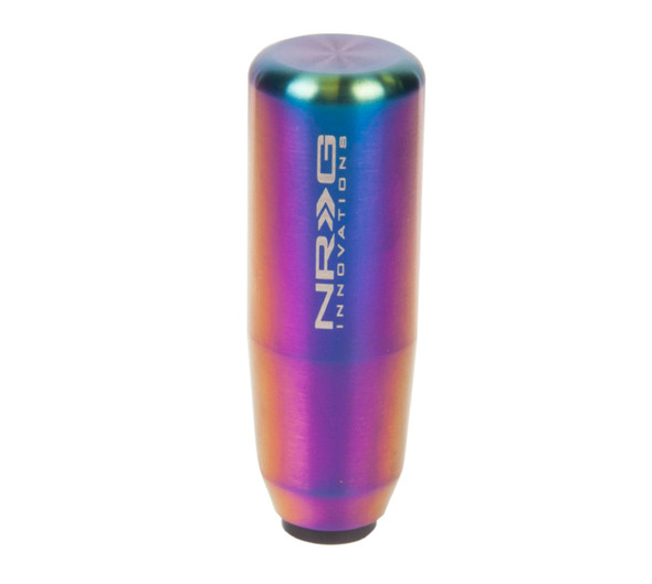 NRG Universal Short Shifter Knob - 3.5in. Length / Heavy Weight .85Lbs. - Multi Color/Neochrome SK-450MC