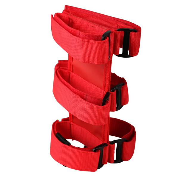 Rugged Ridge Sport Bar Fire Extinguisher Holder Red 55-19 CJ&Wr 13305.2