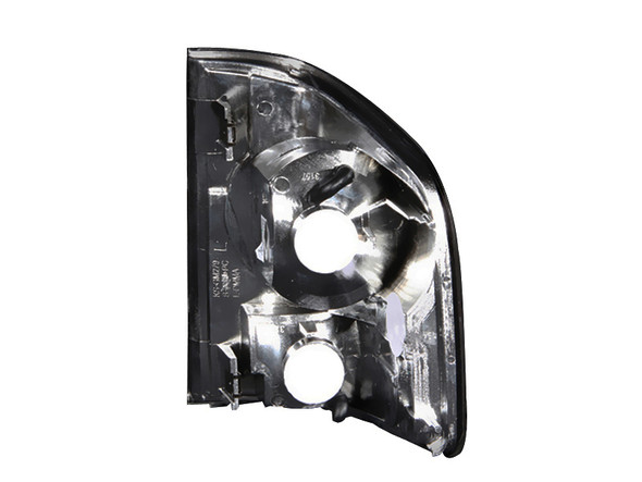 ANZO 1995-2005 Chevrolet S-10 Taillights Black 3D Style 211034