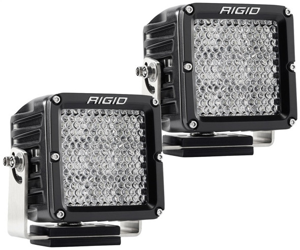 Rigid Industries Dually XL Hybrid Diffused - Spot (Set of 2) 322313