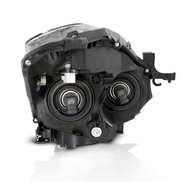 ANZO 2010-2013 Nissan Altima Projector Headlight Black (Halogen Type) 121548