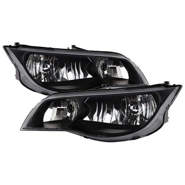 xTune Saturn ION Coupe 03-07 (Not Sedan) OEM Style Headlights - Black HD-JH-SAION-2D-BK 9035654