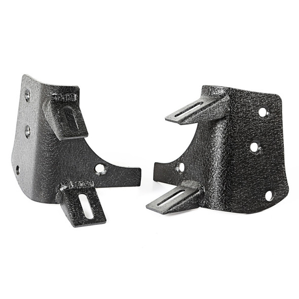Rugged Ridge 97-06 Jeep Wrangler TJ Textured Black Dual A-Pillar Light Mount 11232.36