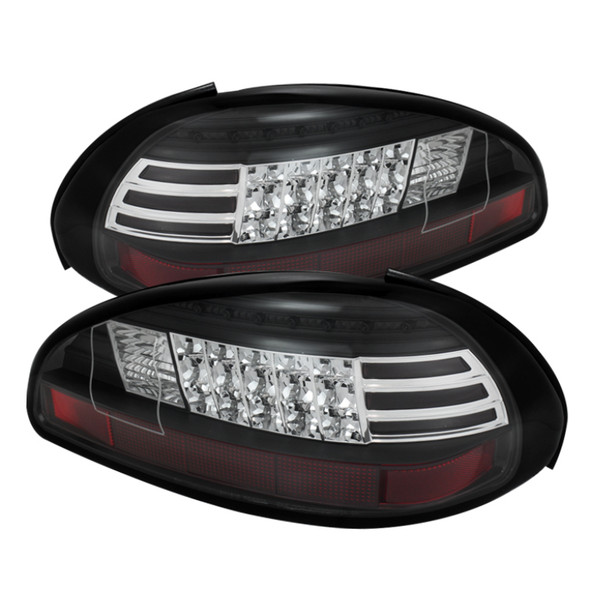 Spyder Pontiac Grand Prix 97-03 LED Tail Lights Black ALT-YD-PGP97-LED-BK 5007148