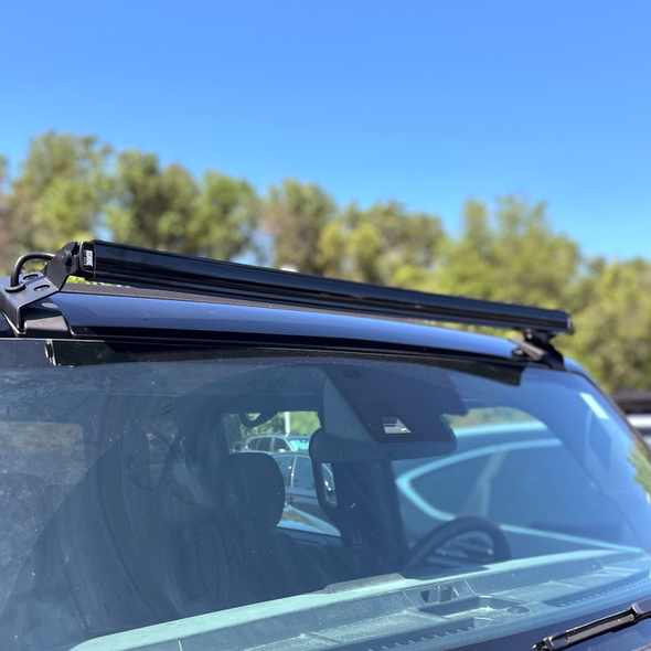 Borne Off-Road Light Bar Cover Single Row 10in Black BNLT-COV-SS10BK
