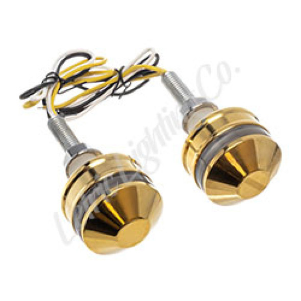 Letric Lighting Grip Ind Lghts Brss Cp Wht/Amb LLC-NBE-TS