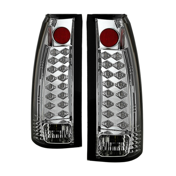 Spyder Chevy C/K Series 1500 88-98/Blazer 92-94 LED Tail Lights Chrm ALT-YD-CCK88-LED-C 5001368