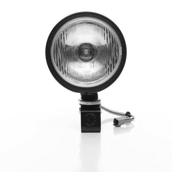 KC HiLiTES Daylighter 6in. Halogen Light 100w Spread Beam (Pair Pack System) - Black SS 234