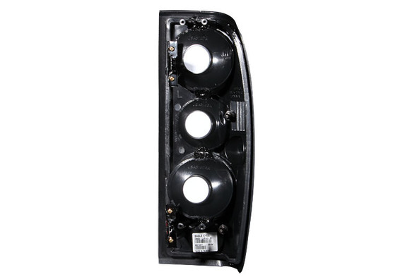 ANZO 1998-2004 Nissan Frontier Taillights Black 211115