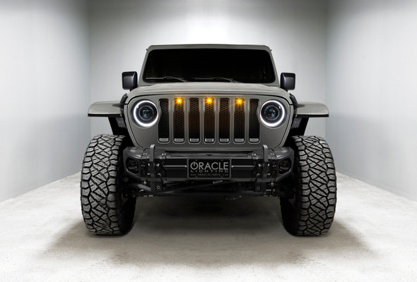 Oracle Oculus Bi-LED Projector Headlights for Jeep JL/Gladiator JT - w/ BC1 Controller SEE WARRANTY 5839-335