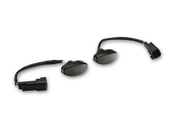 Raxiom 10-20 Ford F-150 Raptor Axial Series LED Front Fender Flare Lights- Smoked T543143