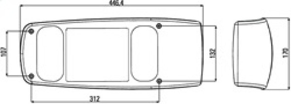 Hella Lamp SRBBLZR SMLR MG12 2VP 007502217