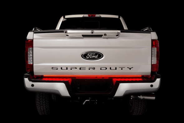 Putco 60in Red Blade LED Tailgate Light Bar for Ford Turcks w/ Blis and Trailer Detection 92010-60