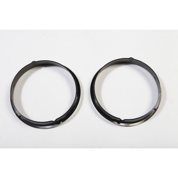 Rugged Ridge Headlight Bezels Black 97-06 Jeep Wrangler 12419.23