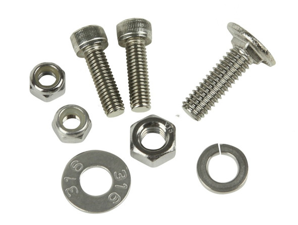Rigid Industries D-series L Bracket Kit w/Hardware/ Stainless Steel 40185