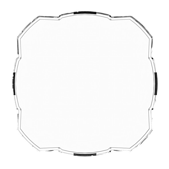 KC HiLiTES FLEX ERA 4 Light Shield Hard Cover (ea) - Clear 5326