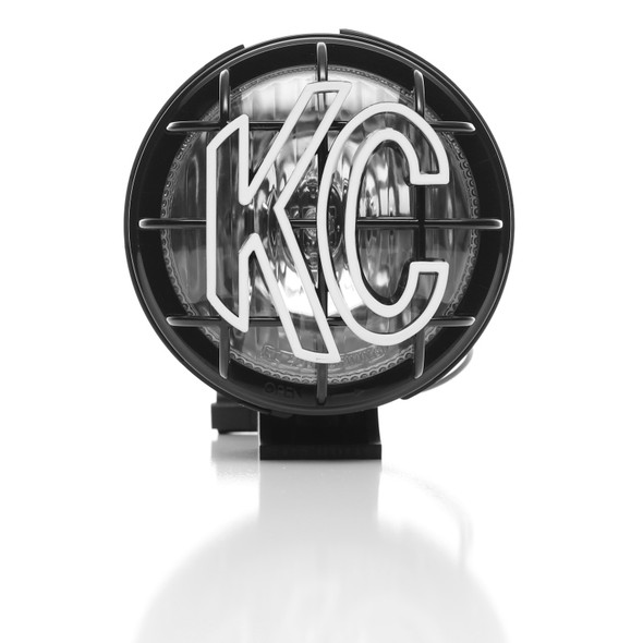 KC HiLiTES Apollo Pro 5in. Halogen Light 55w Spread Beam (Single) - Black 1451