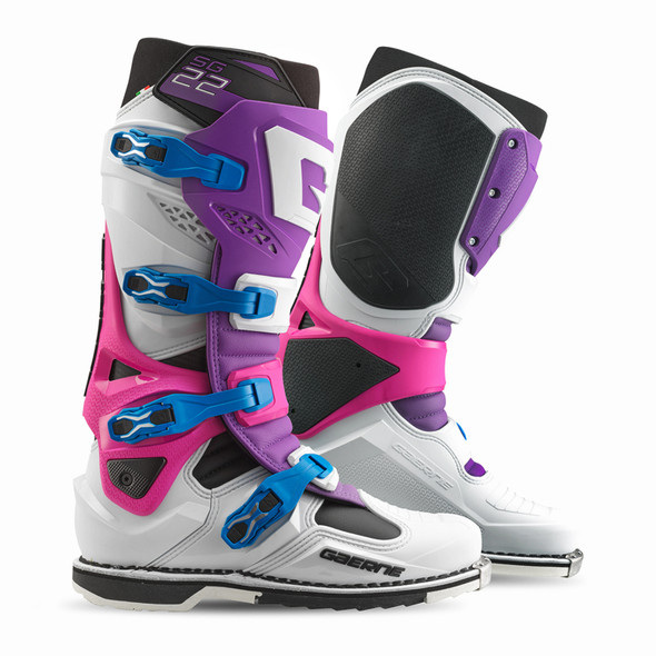 Gaerne SG22 Limited Edition Boot Purple/White/Rhodamine Size - 9 2262-019-9