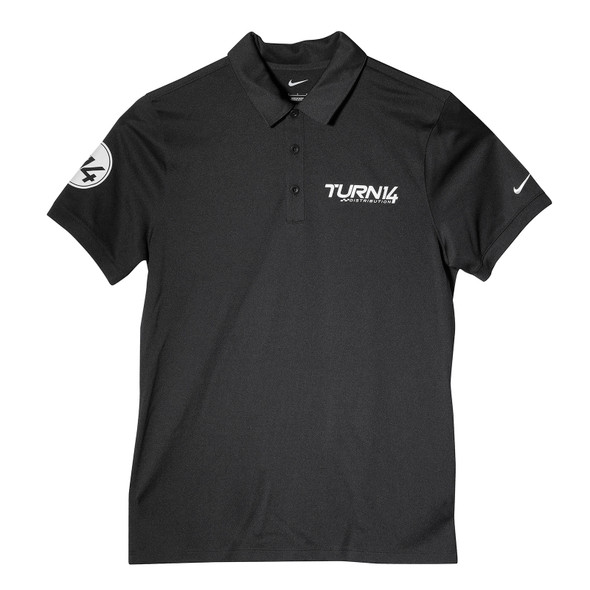 Turn 14 Distribution Black Dri-FIT Polo - XL (T14 Staff Purchase Only) 9114