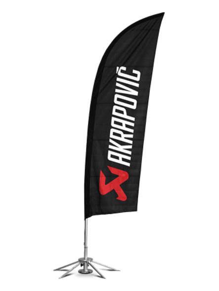 Akrapovic Self-standing flag set 801440