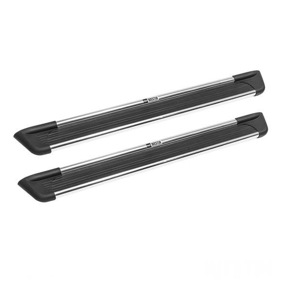 Westin Sure-Grip Aluminum Running Boards 79 in - Brushed Aluminum 27-6130