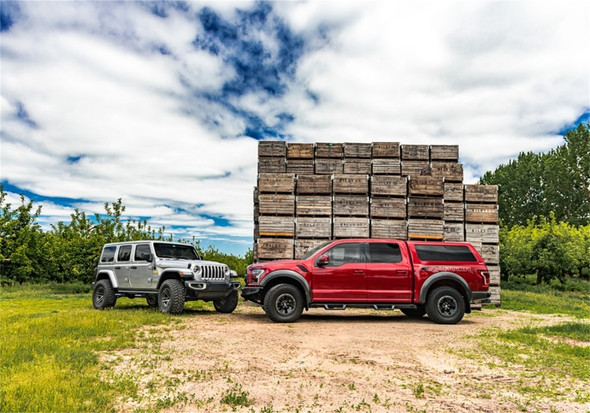 N-Fab EPYX 2019 Dodge RAM 1500 Crew Cab - Cab Length - Tex. Black EXD19CC-TX