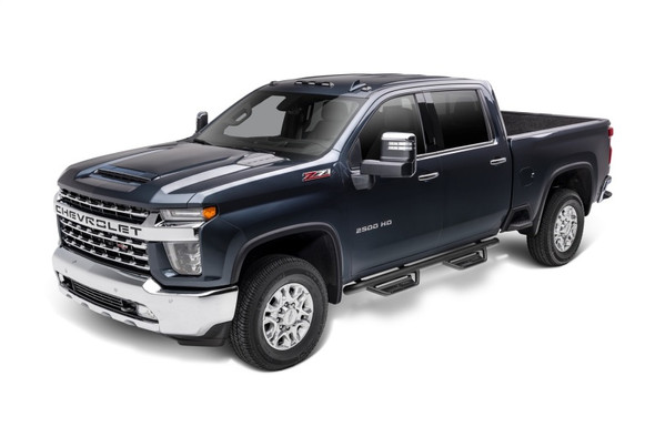 N-Fab Podium LG 2019 Chevy/GMC 1500 Crew Cab - Cab Length - Tex. Black - 3in HPC1980CC-TX