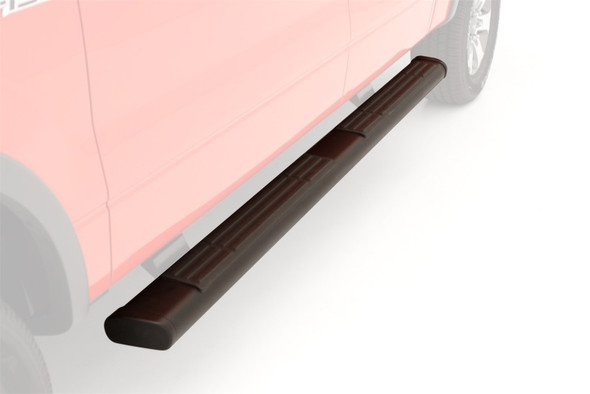 Lund 10-17 Dodge Ram 2500 Crew Cab 6in. Oval Straight Black Nerf Bars - Black 26685007
