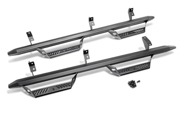 N-Fab Predator Pro Step System 05-18 Toyota Tacoma Double Cab All Beds Gas - Tex. Black PRT0563CC-TX