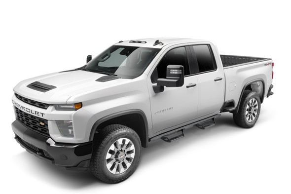 N-Fab Predator Pro 19-20 Chevy/GMC 1500 Crew Cab - Cab Length - Tex. Black PRC1980CC-TX